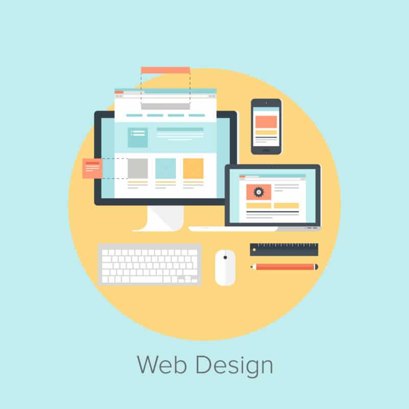 website copy and web design